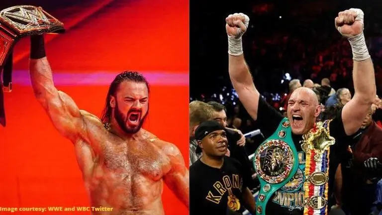 Tyson Fury 'dead serious' about fighting WWE Champion Drew McIntyre in the UK Tyson Fury