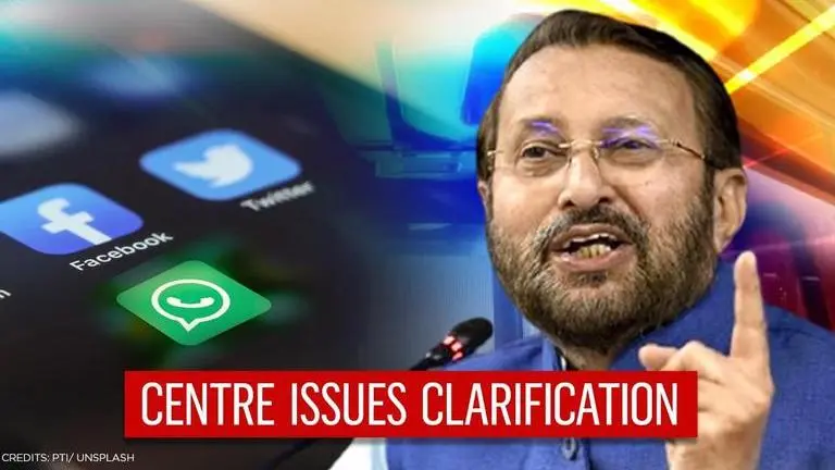 Centre issues directive on digital guidelines; says new rules not delegated to states Prakash Javadekar
