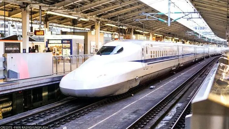 Japan bullet train driver leaves cockpit to attend nature's call as train moves at 90 mph Japan