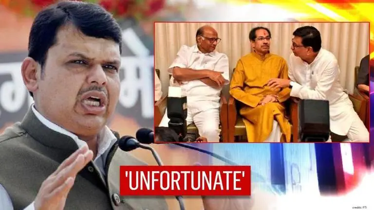 Fadnavis slams MVA's interference in Police after Maharashtra DGP's central deputation fadnavis