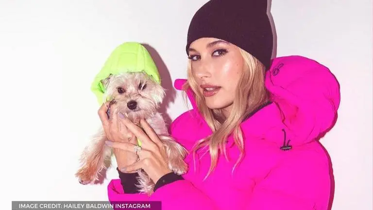 Justin Bieber's wife Hailey bemoans haircut attempts on dog, says 'he looks like Dobby' justin bieber