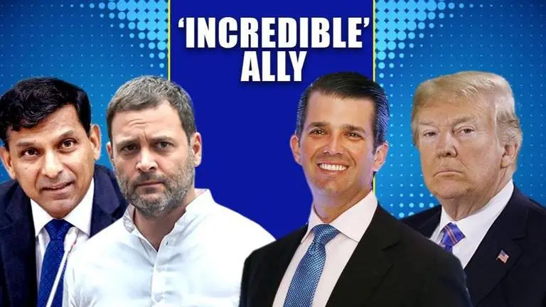 Incredible ally: Donald Trump Jr rebuts Rahul Gandhi's 'US doesn't talk about India' claim Donald