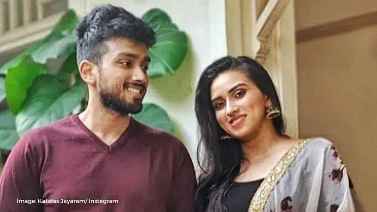 Kalidas Jayaram and Malavika Jayaram