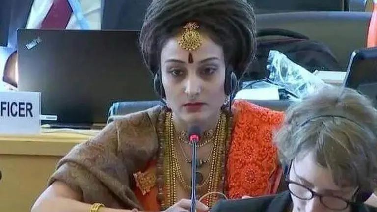Nithyananda's fictional nation 'United States of Kailasa' attends UN meet Kailasa