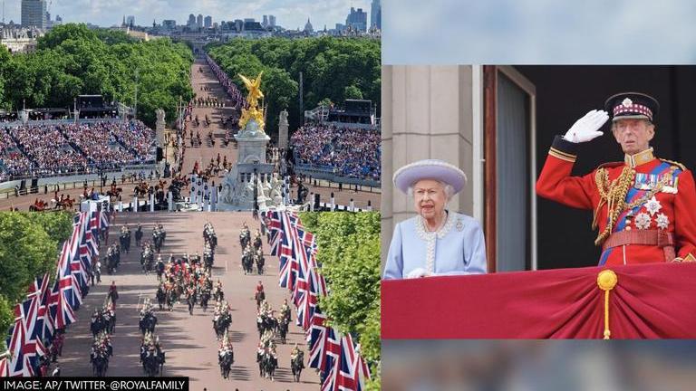 Queen Elizabeth makes symbolic balcony appearance as Platinum Jubilee ...