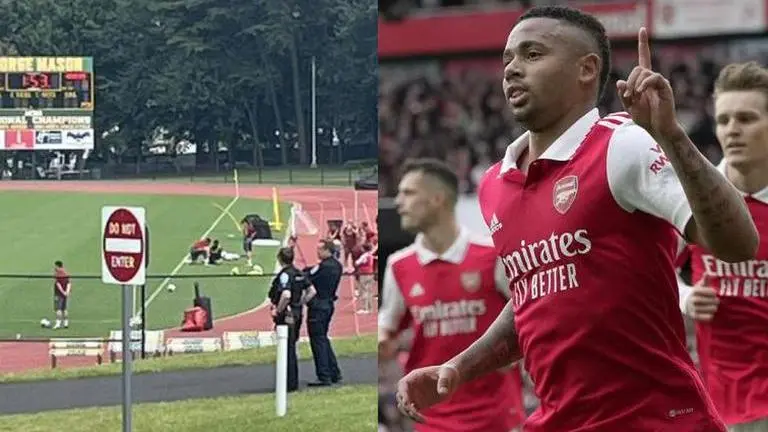 What happened to Gabriel Jesus? Viral training picture raises concerns for Arsenal forward Gabriel Jesus, Arsenal