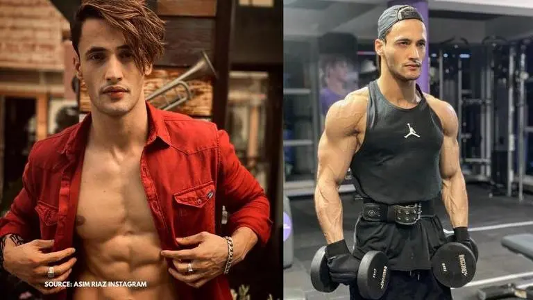 When Asim Riaz stunned fans with his chiselled abs and muscular physique; see posts Asim Riaz