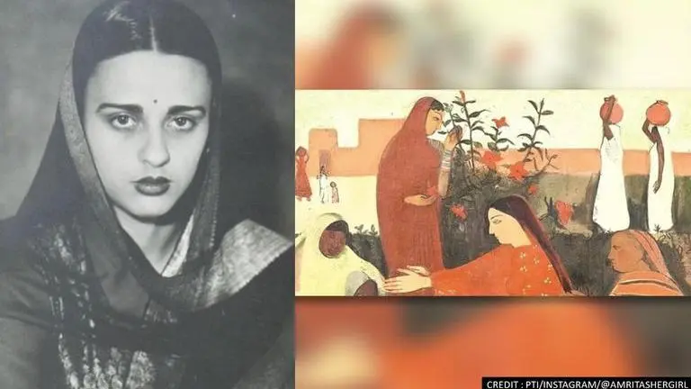 Amrita Sher-Gil's painting fetches a whopping amount of Rs 37.8 cr Amrita Sher-Gil