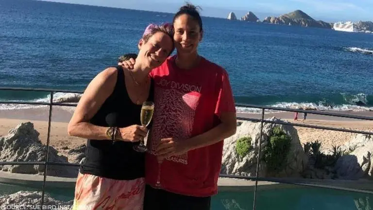USWNT star Megan Rapinoe, WNBA's Sue Bird announce engagement; fans celebrate megan rapinoe girlfriend