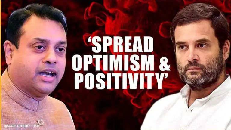 Sambit Patra replies to Rahul Gandhi's 'I'm feeling sad as this was avoidable' lament Sambit Patra