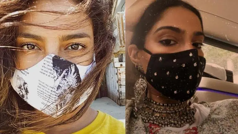 Priyanka Chopra to Hailey Bieber, celebs who turned heads by donning designer face masks designer face masks