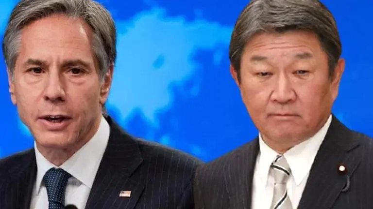 US-Japan talks: Blinken & FM Mortegi committed to a free and open Indo-Pacific US-Japan talks