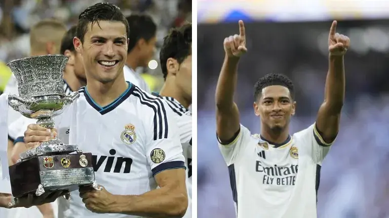 Jude Bellingham excels for Real Madrid, surpasses major record that Ronaldo previously held Cristiano Ronaldo and Jude Bellingham