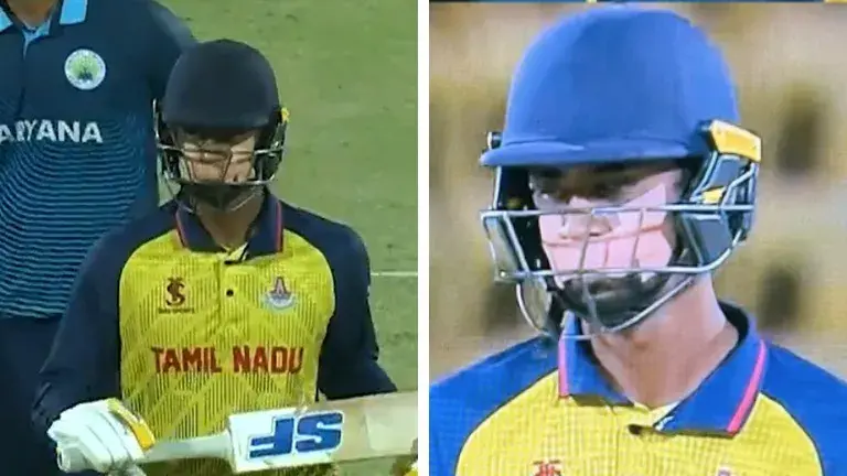 Vijay Hazare Trophy: Baba Indrajith suffers a horrific accident, comes out to bat with mouth taped Baba Indrajith