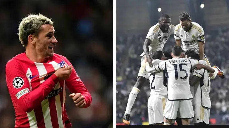 Real Madrid overpowers Atletico as Griezmann makes history in 5-3 Supercopa semifinal loss Antoine Griezmann and Real Madrid