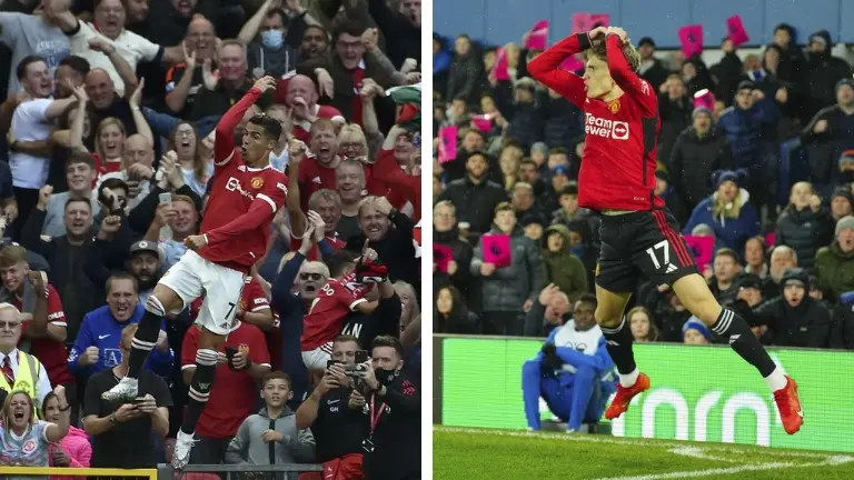 'Don't do Cristiano Ronaldo's celebration, do like Messi': Argentine star warned by Angel di Maria Alejandro Garnacho