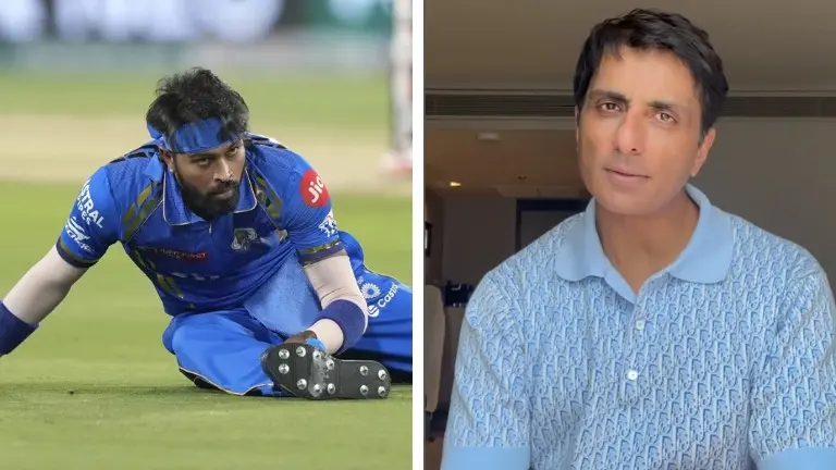 'One day you cheer them, next day you BOO them': Hardik Pandya receives support from Sonu Sood Hardik Pandya and Sonu Sood