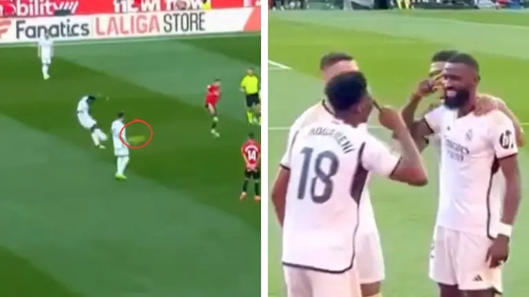 Aurélien Tchouaméni nets a spectacular goal for Real Madrid in thrilling clash with Mallorca-WATCH Aurélien Tchouaméni vs Mallorca