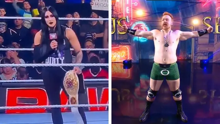 Rhea Ripley and Sheamus