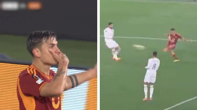 AS Roma's Paulo Dybala shines bright with jaw-dropping goal in win over AC Milan in UEL-WATCH Paulo Dybala