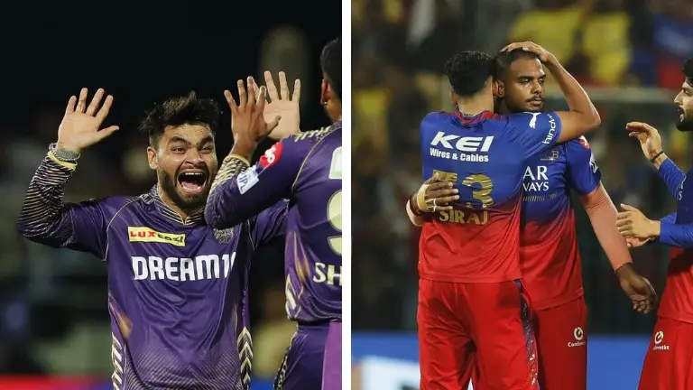 'God's plan baby.': Rinku Singh applauds Yash Dayal's remarkable last-over performance in RCB vs CSK Rinku Singh and Yash Dayal