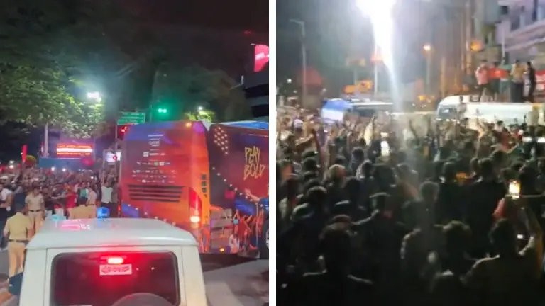 RCB fans euphoric as Bengaluru streets overflow in celebration after victory over CSK RCB fans