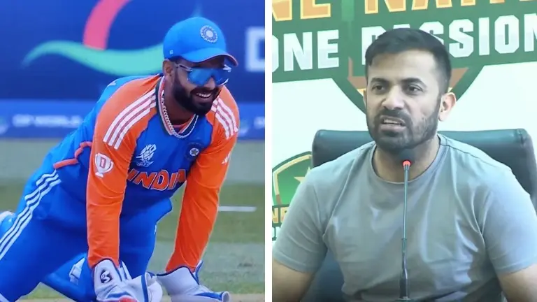 Rishabh Pant's patriotic response to Wahab Riaz saying 'if Pant was part of Pakistan, he surely...' Wahib Riaz and Rishabh Pant