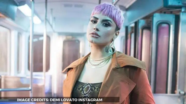 Demi Lovato gets surprise gift from Justin Bieber and Hailey Bieber, thanks the couple Image Credits: Demi Lovato's Instagram