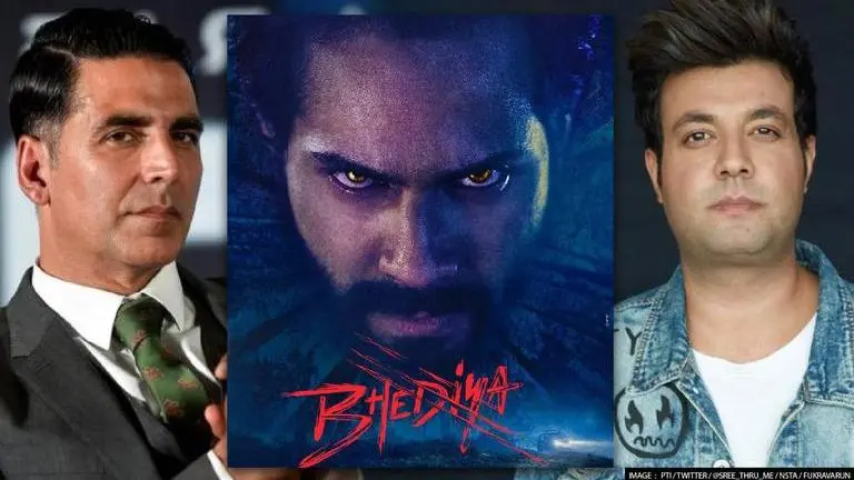 'Bhediya': Akshay Kumar, Varun Sharma & others react to Varun Dhawan's first look poster Bhediya