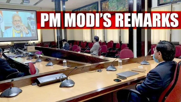 PM Modi assures to ramp up economic activities in states in 5th PM-CM COVID-19 meeting PM Modi