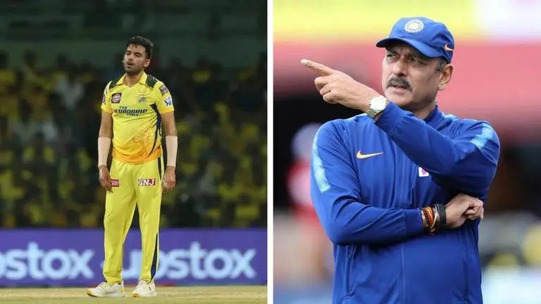 'What's going on, you can't play 4 matches?': Ravi Shastri comments on Deepak Chahar latest injury 'What's going on, you can't play 4 matches?': Ravi Shastri comments on Deepak Chahar latest injury