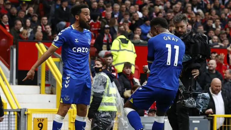 Townsend imitates Ronaldo's 'siuu' celebration after equaliser against Man Utd; watch Andros Townsend, Cristiano Ronaldo, Manchester United, Townsend ronaldo celebration, Townsend siuu, Ronaldo siuu, Man Utd vs Everton