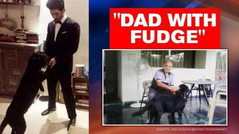Sushant Singh Rajput's dog Fudge united with late actor's father, sister Shweta delighted