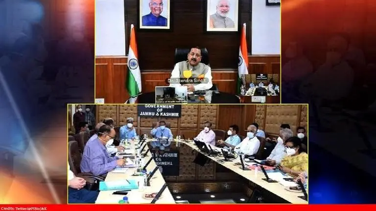 Health Ministry, Financial Commissioner review COVID-19 control measures in Jammu COVID-19
