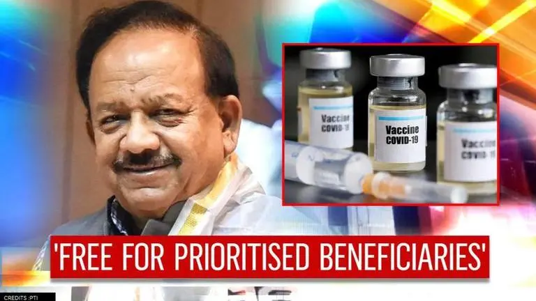 3 crore COVID front-liners to get free vaccine first; planning for 27 cr underway: Centre Free Covid Vaccine India