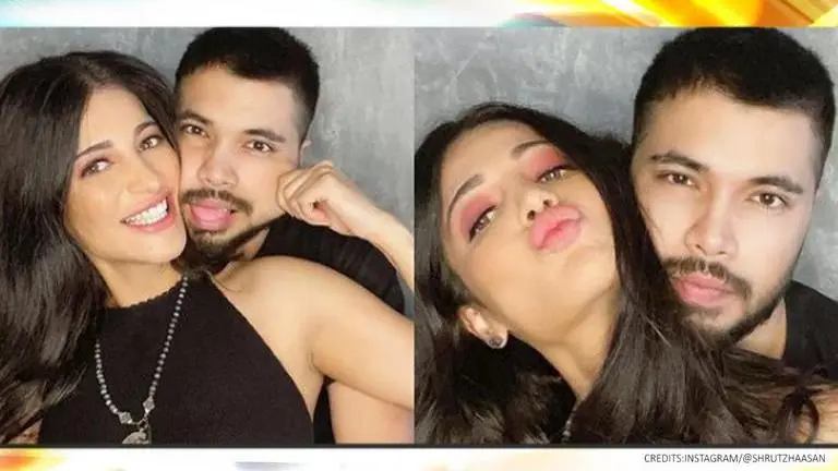 Shruti Haasan, Santanu Hazarika, Shruti shares boyfriend's pictures