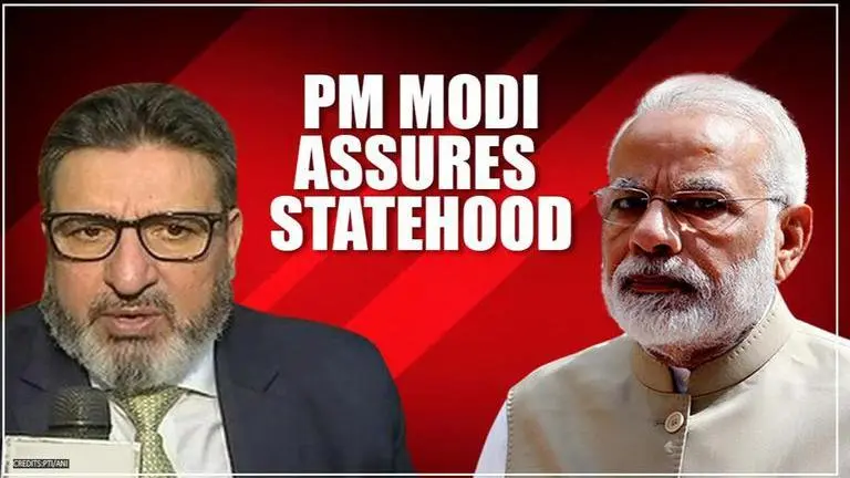 PM Modi assures Altaf Bukhari's Apni Party of statehood for Jammu & Kashmir at earliest Modi