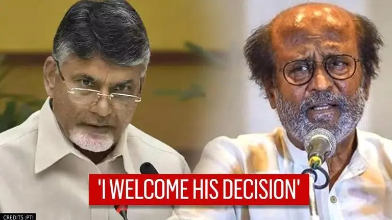 Chandrababu Naidu welcomes 'good friend' Rajinikanth's entry into active politics Chandrababu Naidu