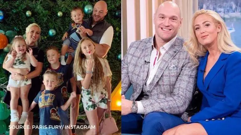 tyson fury and Paris Fury