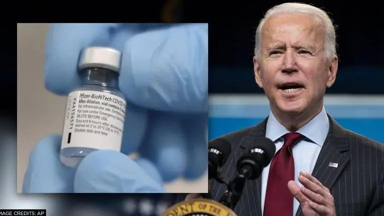 Joe Biden to announce US' move to buy 500 mn more Pfizer COVID vaccines to donate Joe Biden