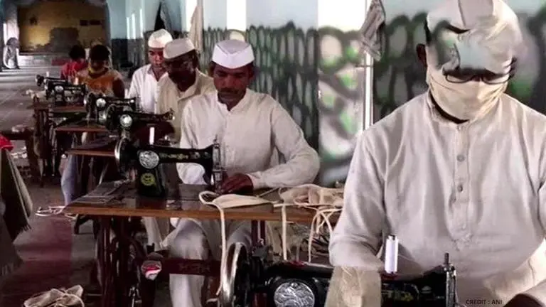 COVID-19: Inmates of Jabalpur Central Jail manufacture face masks to cater to high demand COVID-19