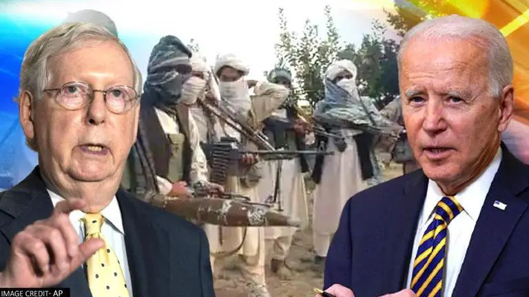 Biden lambasted by top Republican in Congress over 'reckless policy' of troop withdrawal Taliban