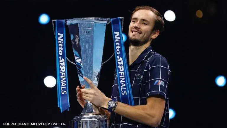 Daniil Medvedev fights back to win ATP Finals 2020, beats Dominic Thiem in final; watch Daniil Medvedev