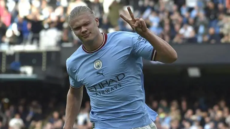 Pep Guardiola, Erling Haaaland