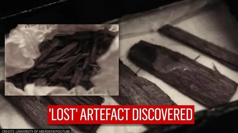 'Hidden in plain sight': Lost artefact from Great Pyramid of Giza found in cigar box artefact