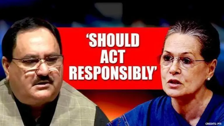 JP Nadda fires up over Sonia Gandhi's lockdown criticism, says 'rise above petty politics' Nadda