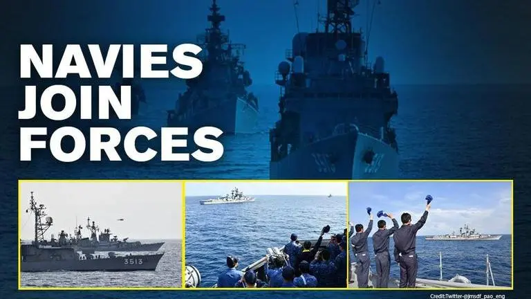 Indian and Japan navies join forces amid China's aggression, conduct joint exercises Japan