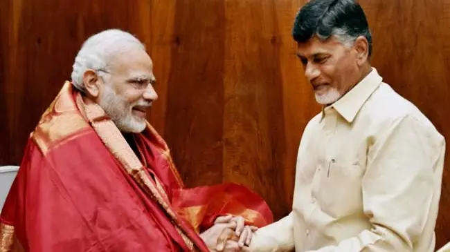 First Joint Rally by BJP-TDP in Guntur After Naidu Rejoins NDA