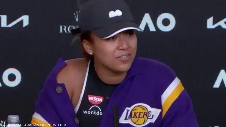Naomi Osaka emotionally wears Lakers sweater again at Grand Slams, remembers Kobe Bryant Naomi Osaka