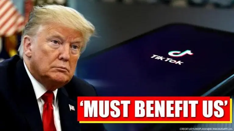TikTok deal must benefit US and provide total security, says Donald Trump TikTok